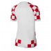 Kroatien Replika Hemma matchkläder Dam VM 2022 Korta ärmar
